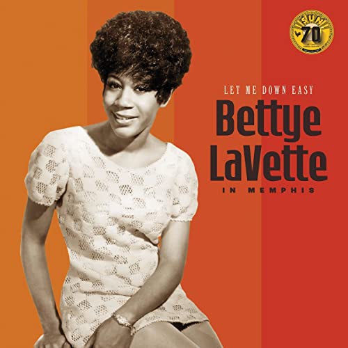 Album cover featuring Bettye LaVette, a portrait with orange background.