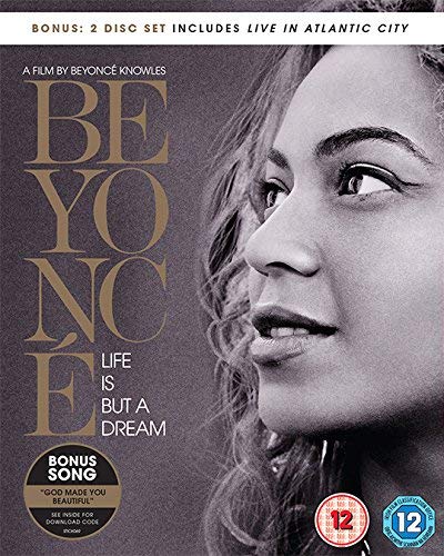 Beyoncé’s “Life Is But A Dream” Blu-ray cover featuring her profile.