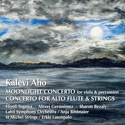 CD cover depicting a stormy, moonlit seascape with text details.
