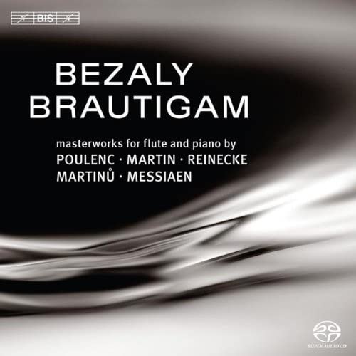 CD cover for Bezaly Brautigam’s flute and piano masterworks album.