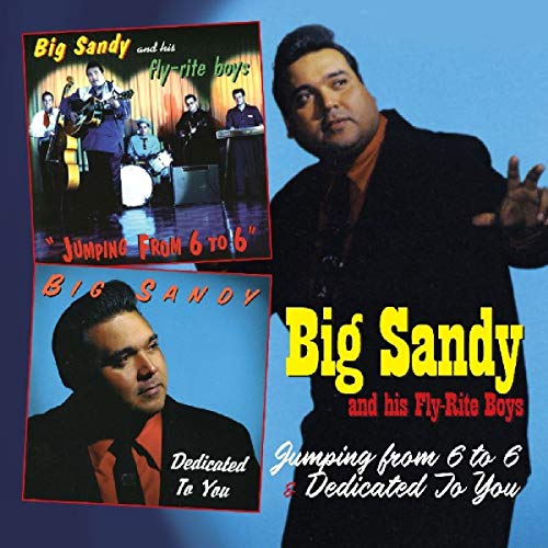 CD cover featuring Big Sandy and his Fly-Rite Boys with two album art insets.