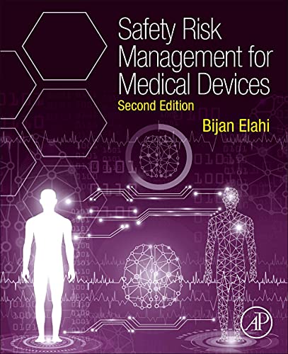 Book cover: "Safety Risk Management for Medical Devices," second edition.