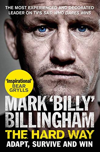 Book cover featuring a close-up portrait of Mark Billy Billingham with bold white text.