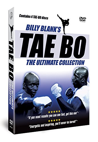 DVD case for Billy Blanks' Tae Bo: The Ultimate Collection featuring two boxing poses.