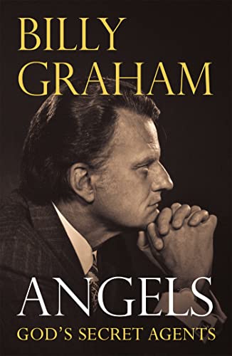 Book cover featuring a portrait of Billy Graham and the title "Angels.