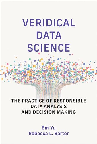 Book cover with colorful abstract design and title "Veridical Data Science".