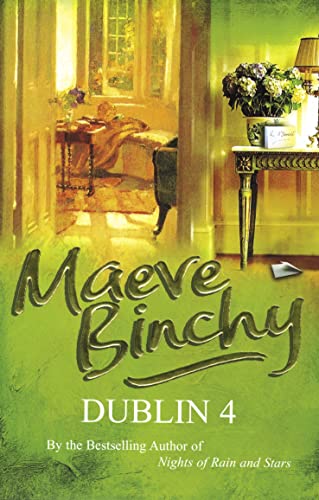 Book cover for “Dublin 4” by Maeve Binchy, showing a room interior.