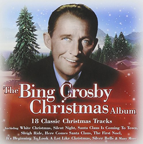 Bing Crosby Christmas Album CD cover with snowy trees and a small house.