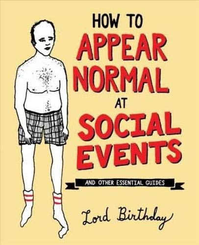 Book cover: sketch of a man in shorts with red text title.
