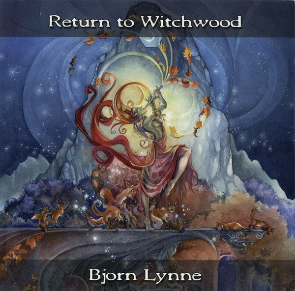 CD cover: fantastical painting of a figure in a forest scene.