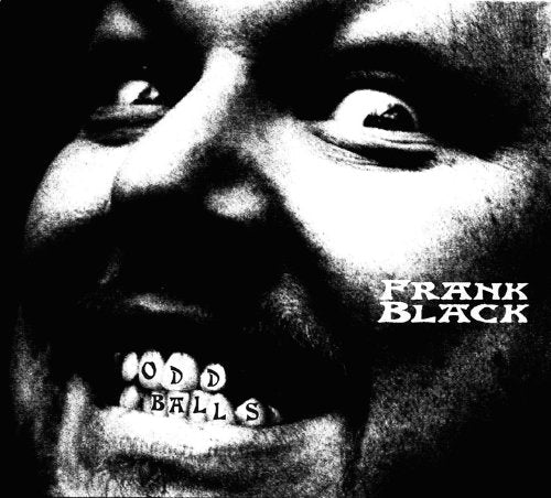 Black and white CD cover featuring a close-up of Frank Black’s face.