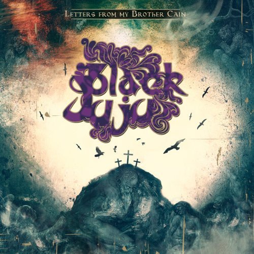 CD cover for Black Juju’s “Letters From My Brother Cain” with dark imagery.