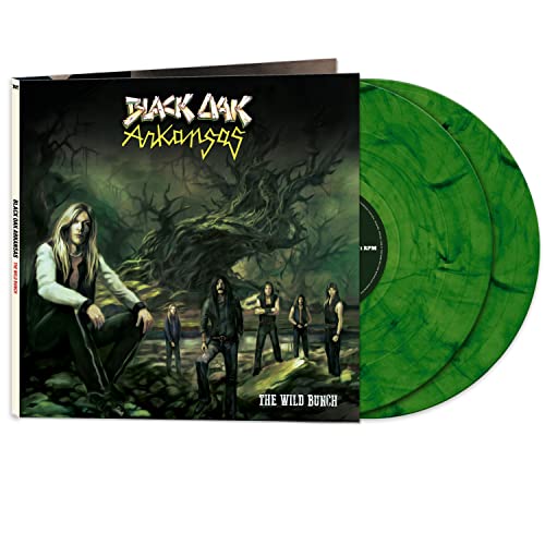Black Oak Arkansas "The Wild Bunch" vinyl record with green discs.