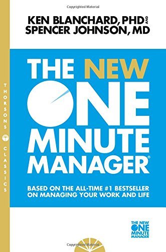 Book cover for The New One Minute Manager by Ken Blanchard and Spencer Johnson.