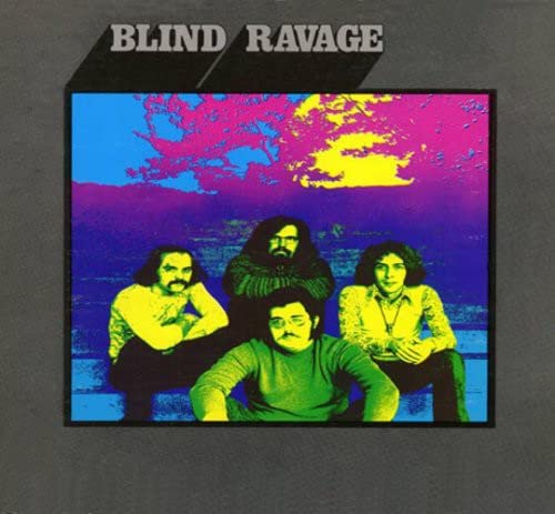 CD cover: four people with long hair against a colorful, blurred background.