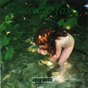 CD cover for Blondie Fox’s “Agua” featuring a person by water.