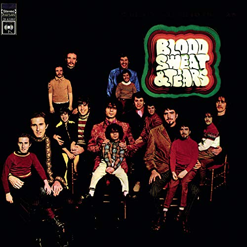 Blood, Sweat & Tears album cover with a group portrait of musicians.