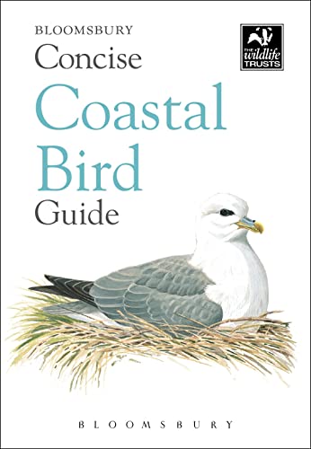Book cover: "Concise Coastal Bird Guide" with a seagull illustration.