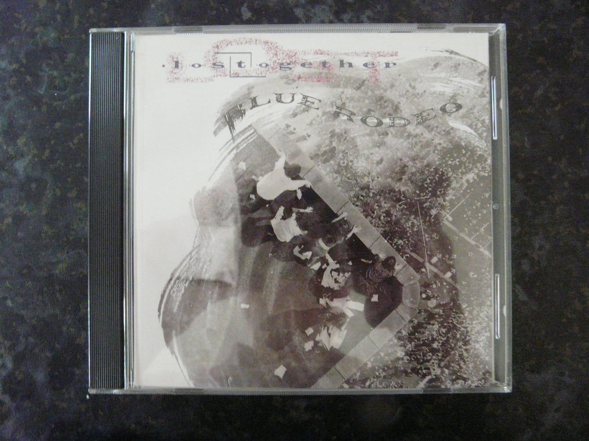 Blue Rodeo’s “Lost Together” CD, with a blurred, grayscale image.