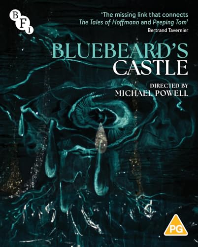 Blu-ray cover for "Bluebeard's Castle" featuring a dark, swirling castle image.