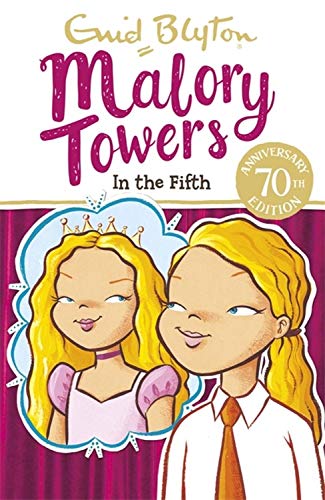 Book cover: “In the Fifth” by Enid Blyton, featuring illustrated girls.
