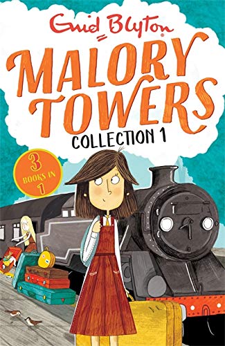 Book cover with illustration of a girl, train, and suitcases.