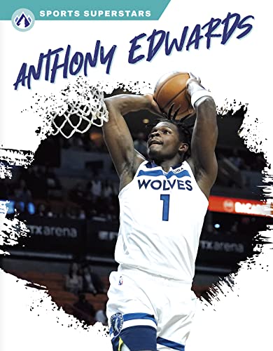 Anthony Edwards in a Minnesota Timberwolves uniform shooting a basketball.