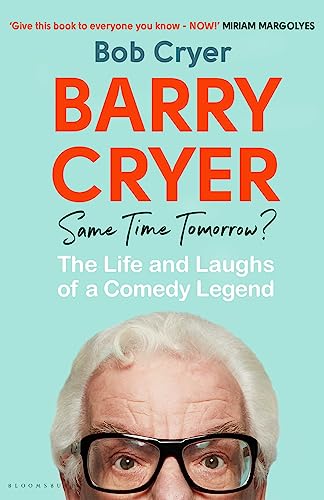 Book cover featuring portrait of comedian Barry Cryer with large title text.