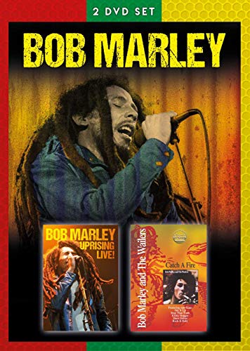Bob Marley DVD cover featuring the artist performing with a microphone.