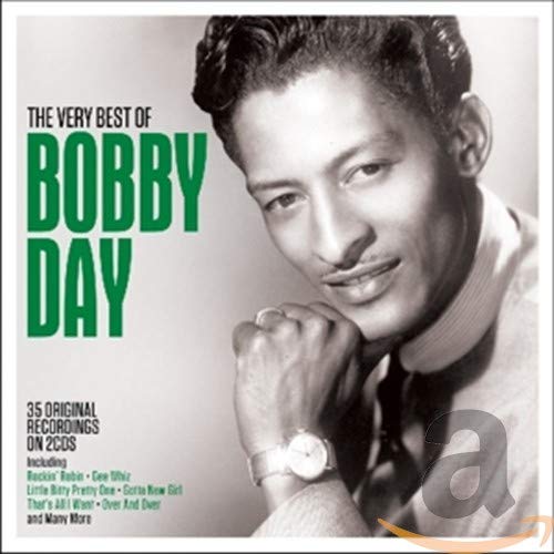 CD cover featuring a black and white portrait of Bobby Day.