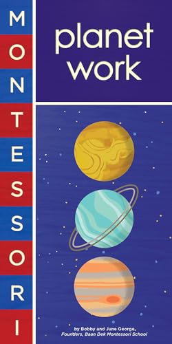 Book cover titled Planet Work with three planets against a dark blue starry background.