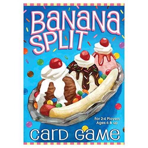 Game box for "Banana Split" featuring a banana sundae illustration.