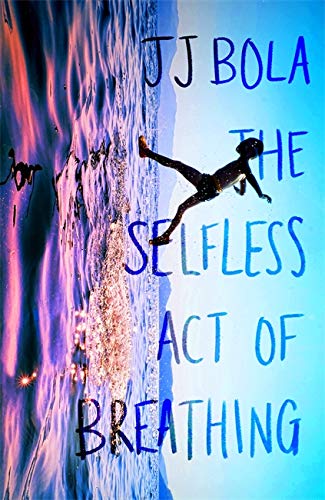 Book cover: blue water, a falling figure, and bold white text.