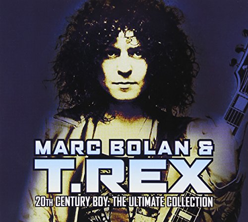 CD cover featuring Marc Bolan with text “Marc Bolan & T.Rex”.