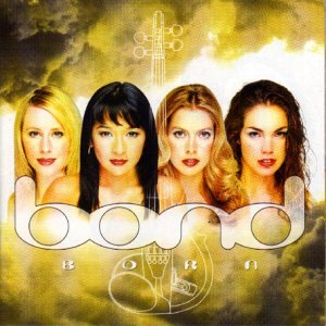 CD cover for the band Bond, featuring four women and gold accents.