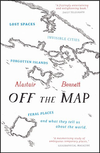 Book cover with sketched map and bold title “Off the Map.”