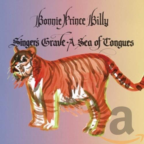 CD cover for Bonnie Prince Billy featuring a painted tiger.