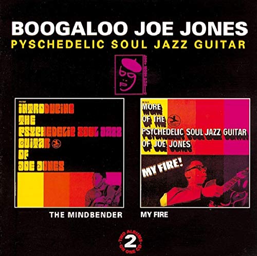CD cover for Boogaloo Joe Jones featuring two album artworks against a black background.