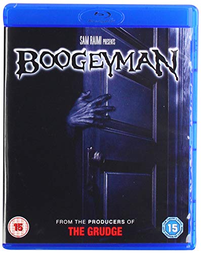 Boogeyman" Blu-ray cover featuring a shadowy hand reaching through a doorway.
