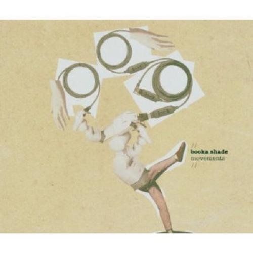 CD cover for Bookashade’s “Movements” featuring a dancer in motion.