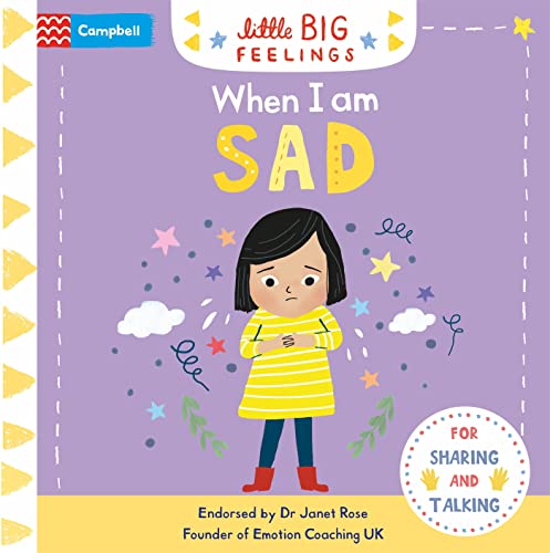 Book cover with a sad little girl in a yellow dress.