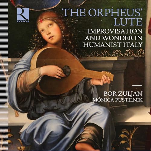 CD cover: Renaissance painting of a woman playing a lute.