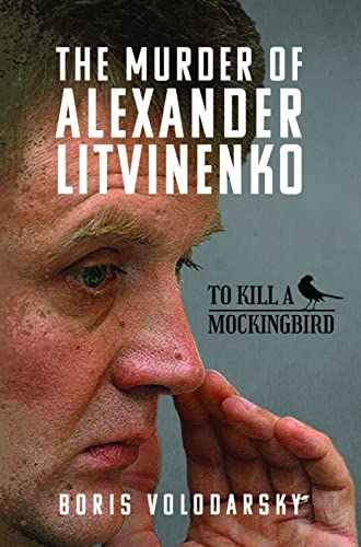 Book cover: close-up of a man’s face with a bird silhouette.