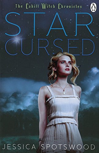 Book cover: young woman in dress, starry night, "Star Cursed" title.