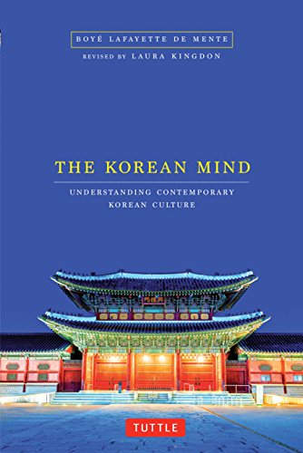 Book cover: “The Korean Mind” with image of a traditional palace.