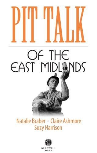 Book cover: "Pit Talk," featuring a miner raising a lamp.