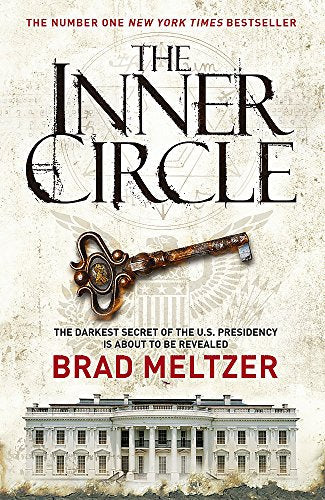 Book cover for The Inner Circle featuring an antique key and the White House.