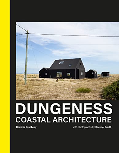 Book cover featuring a black house in a grassy coastal landscape under blue sky.