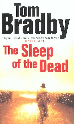 Book cover for “The Sleep of the Dead” with a silhouetted figure.