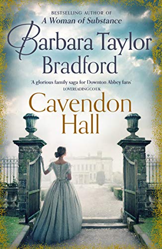 Book cover: “Cavendon Hall” depicts a woman before a grand estate.